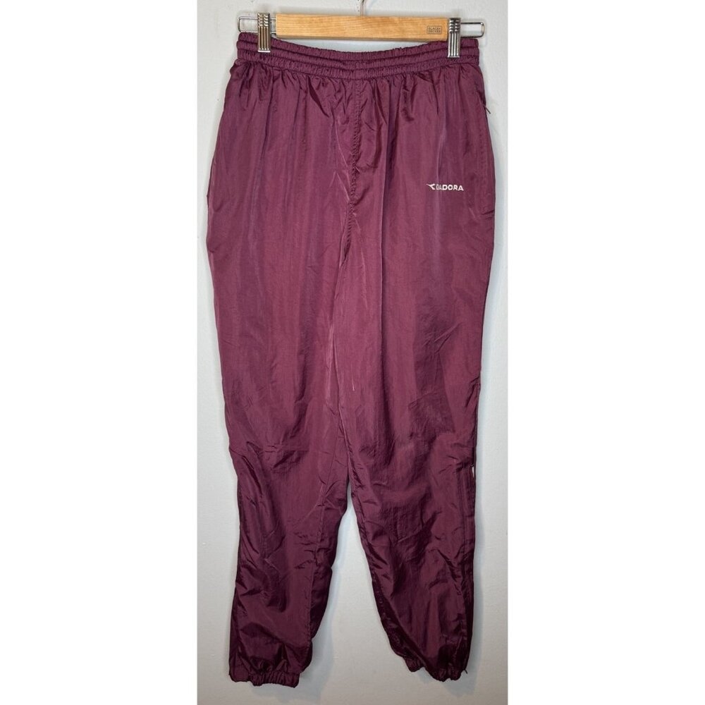 Women’s Diadora Track Pants Small Purple